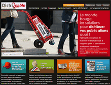 Tablet Screenshot of districable.com